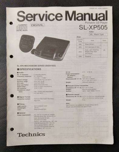 Technics portable player - technics,