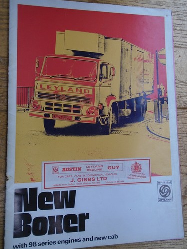 British leyland boxer - leyland, truck