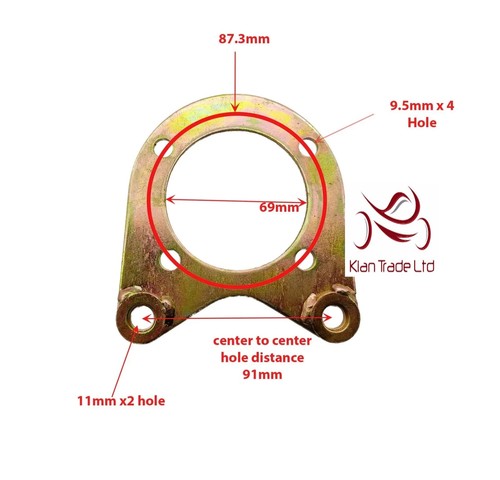 Pair rear mount - rear,