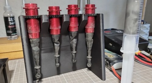 Car shock absorber pit - rc,