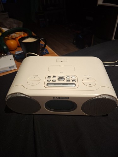 Clock radio with - radio,