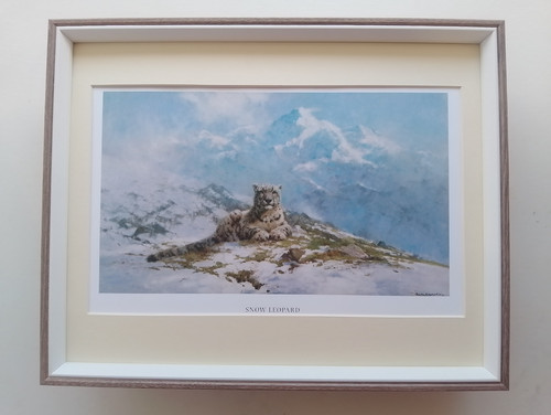 David shepherd print snow - david,