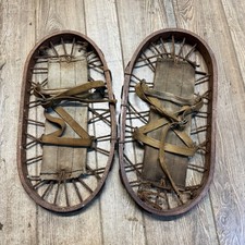 Pair Antique Primitive Wooden