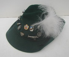 Vintage Felt Tyrolean Hat with