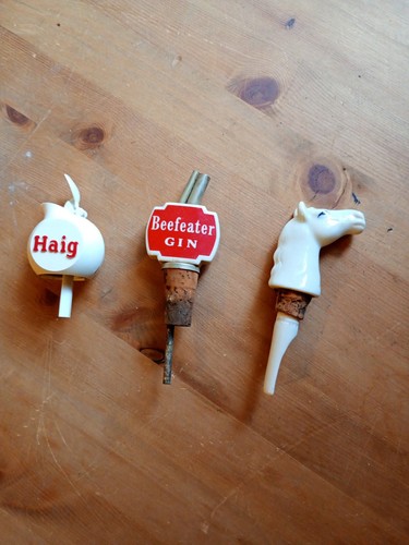 Vintage bottle taps - taps, horse
