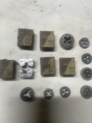 Vintage presto tap dies - 12,