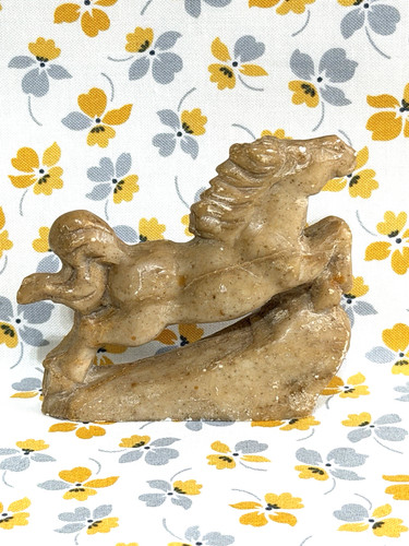 Vintage hand carved soapstone - vintage,