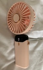 Mini Handheld Fan Portable Fold Desk Cooler Cooling USB Rechargeable 4000MAH