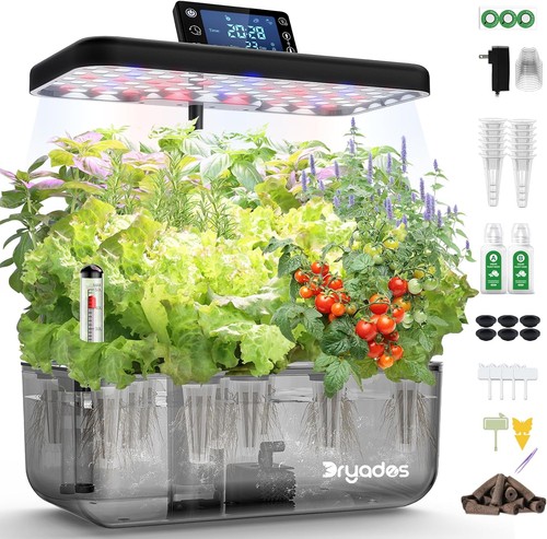 Hydroponic growing system kit - system,