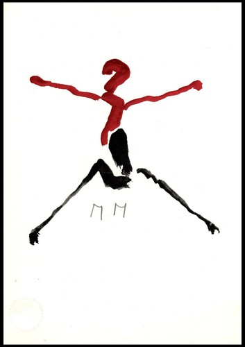 Marino marini letter - "letter, x"