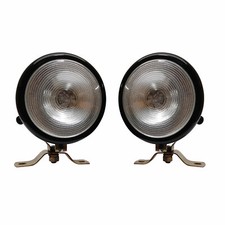 Set of 2pcs Black Plough Lamp