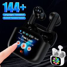 144+ Languages Translator Earbuds Real Time AI Translation Earphones Fits iPhone