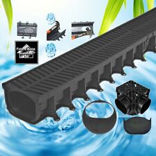 Plastic Shallow Storm Water Channel Drainage PVC Channel 1m Driveway Aco Drain