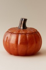 Handmade Resin Pumpkin Jar