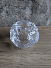 Kosta Boda Snowball Glass