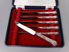 Butter Tea Knives x 6. King's