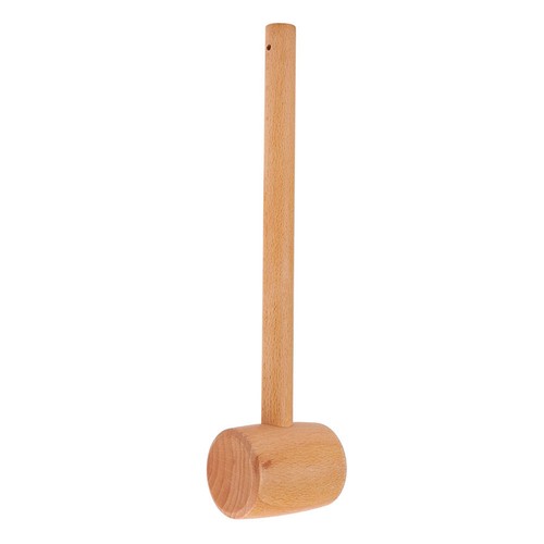 Solid wood hammer leather - wood,