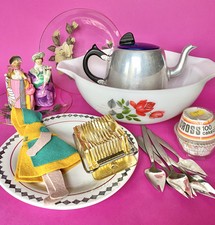 VINTAGE 50s 60s Kitsch Shabby Chic Job Lot Collectibles Reseller Prop Kitchen