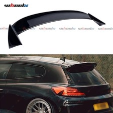 FOR 2015-2017 VW SCIROCCO ORIS STYLE REAR ROOF SPOILER TOP WING LIP GLOSS BLACK