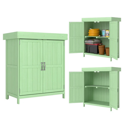 Small shed wood openable - small,