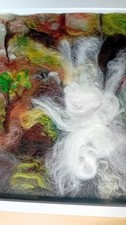 pictures felted art work with