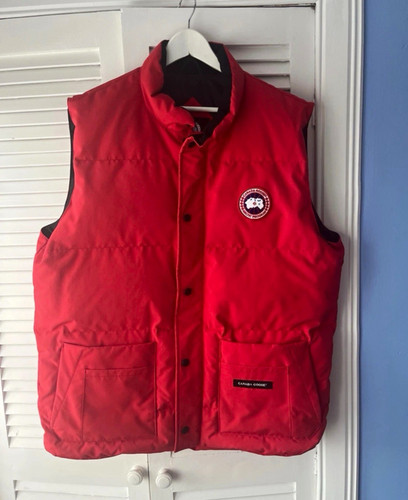 Canada goose gilet - (red),