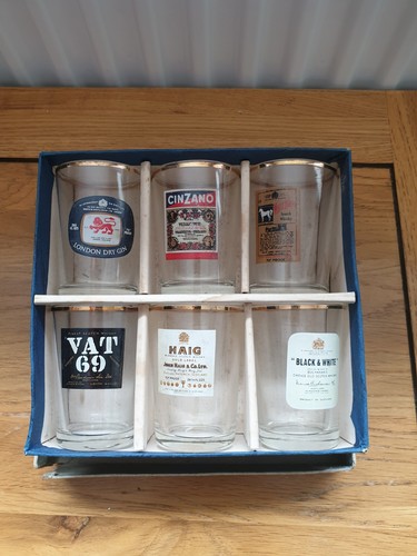 Set vintage alcohol - of,