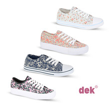 Ladies canvas pumps trainers - canvas,