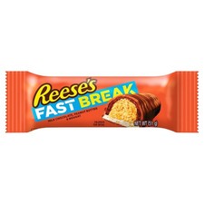 18 X 51g Reeses Fast Break Bar 51g Nougat & peanut butter coated   DECEMBER 2025