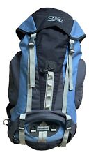Highlander Explorer 65L Rucksack Blue/Grey Double Entry Lightly Used EXC