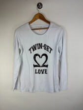 New TWIN-SET Ladies Love L/S T