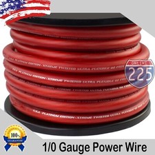 1/0 AWG Gauge Battery