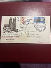 REG KRAY - THE K R A Y TWINS - NOTORIOUS IN THE 1960's - UNIQUE SIGNED FDC