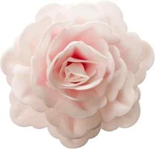 Dekora - Edible flowers for cake decoration - pink waffle rose - edible cake dec