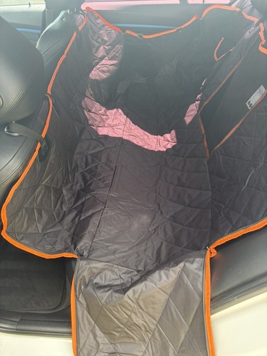 Dog car seat cover - seat, back