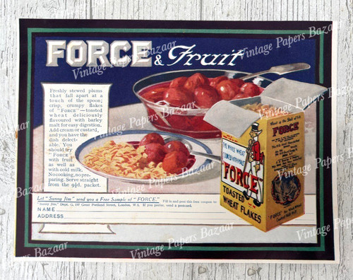 1920s force toasted wheat - 1920s,