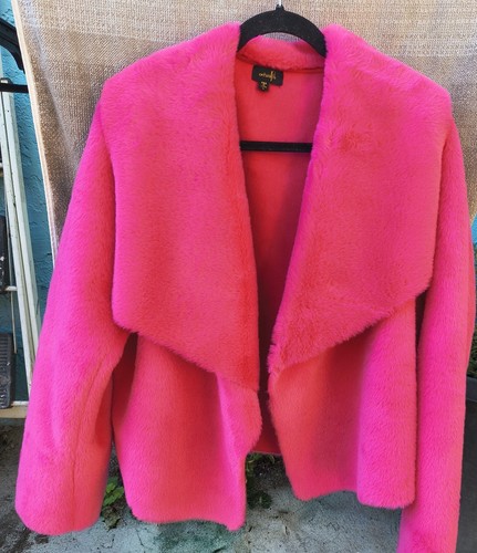 Ontwelfth hot pink - faux, fur