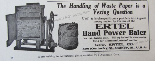 1917 ertel hand power - ad,