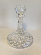 Vintage Bohemia Crystal Ship's