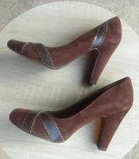 JONES SIZE 5 BROWN LEATHER &