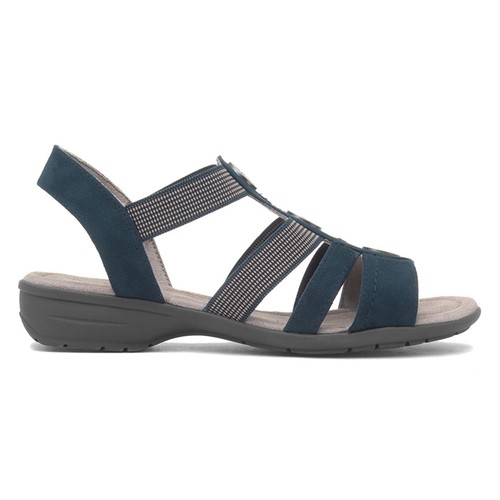 Soft line womens sandals blue - soft,