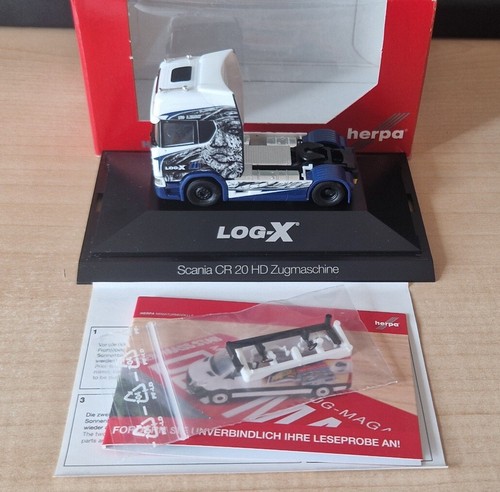 Herpa 111034 scania cr20 log - scania,