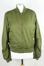 Topshop Olive Bomber Jacket