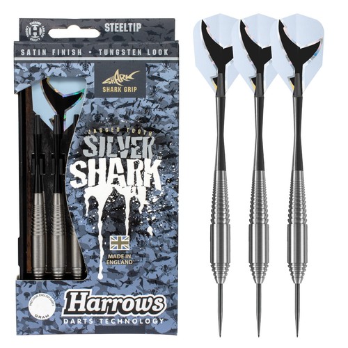 Harrows silver shark grip - harrows,