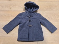 2-3 Years Boys Duffle Coat Minoti Grey (A5)