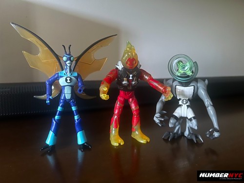 Ben ten action figures - ben,