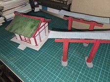 Japanese Buildings Scenary Wargaming Table Top War Games