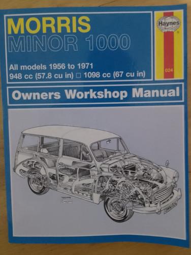 Haynes morris minor 1000 all - morris,