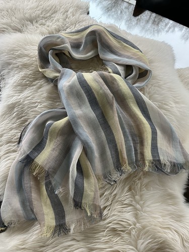 Brioni linen scarf - linen,