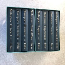 WILLIAM SHAKESPEARE - THE COMPLETE PLAYS - 8 Volumes Folio Society